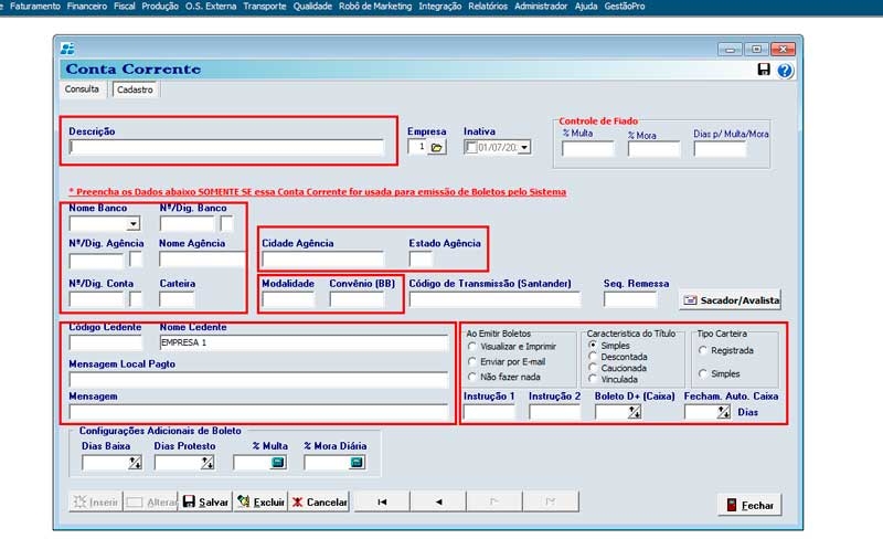 Como Configurar Emiss O De Boletos Caixa Econ Mica Federal