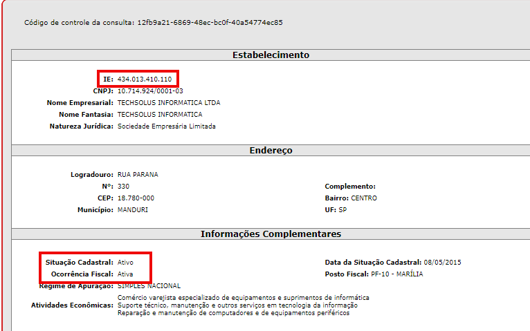 Como descobrir a Inscrição Estadual pelo CNPJ ou CPF