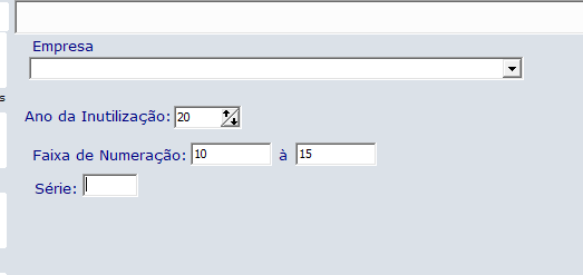 Inultilização de NFC-E