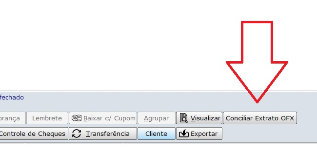 Como fazer a conciliação de Extrado OFX (2)