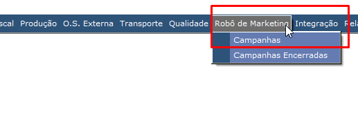 Robô de marketing