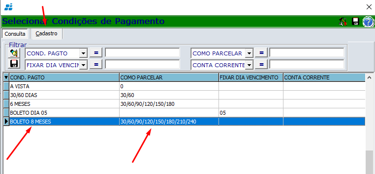 Gerenciamento de contratos a partir de pedido de venda